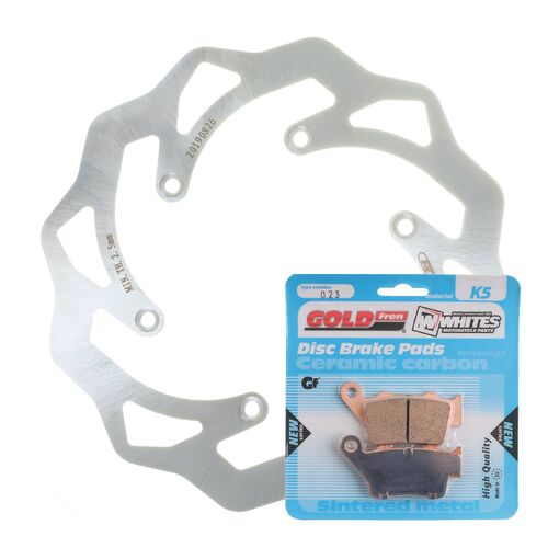 KTM 450 EXC 2003 MTX Brake Disc & Pads Rear Service Kit Direct Replacement