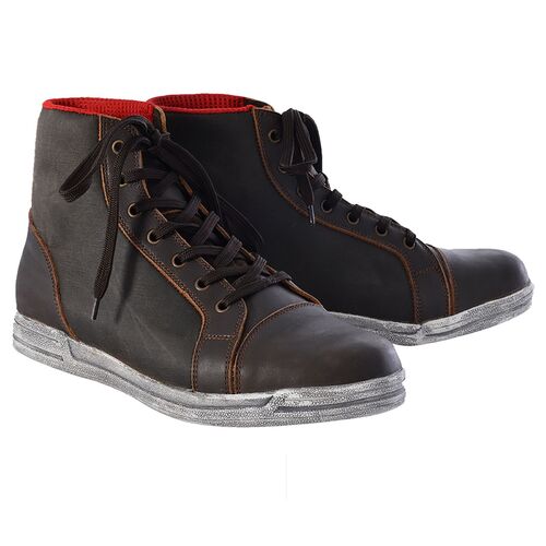 Oxford Jericho Motorcycle boots Brown