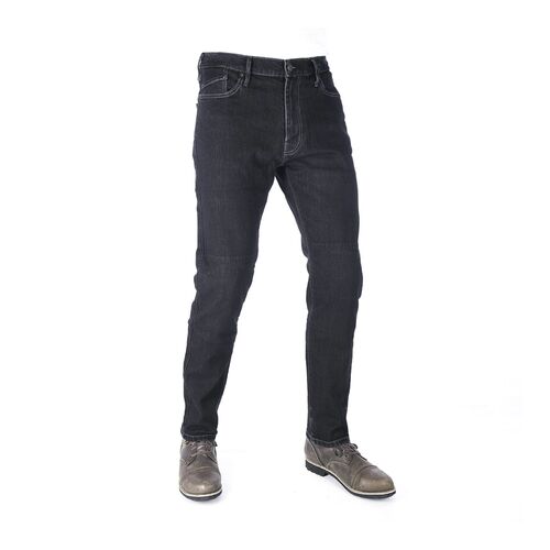 Oxford Original CE Armourlite Mens Motorcycle Jeans Slim Short Leg Black 30