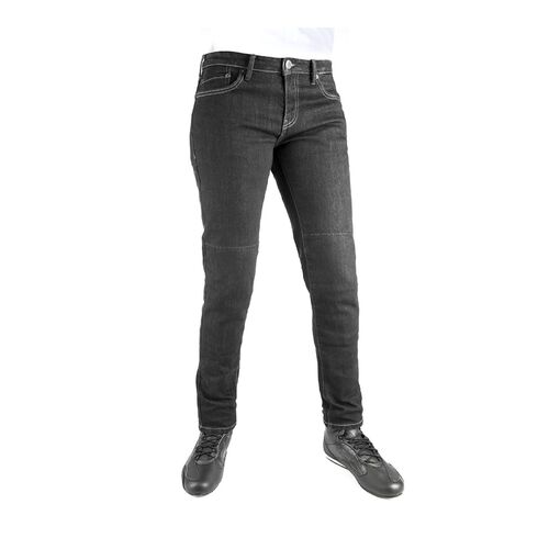 Oxford Original CE Armourlite Ladies Motorcycle Jeans Slim Leg Black
