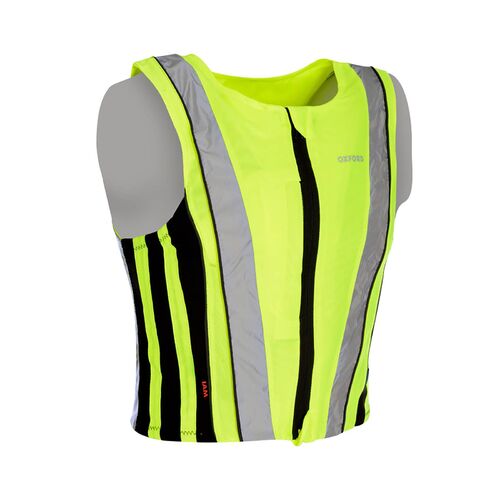 Oxford Brighttop Active Fluro Hi-Vis Motorcycle Vest S