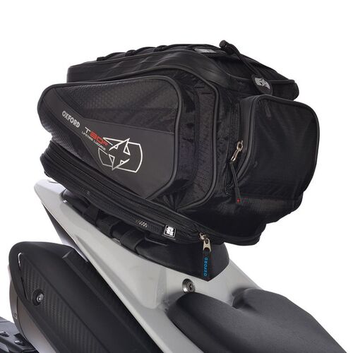 Oxford T30R Motorcycle Tail Pack Black 30L