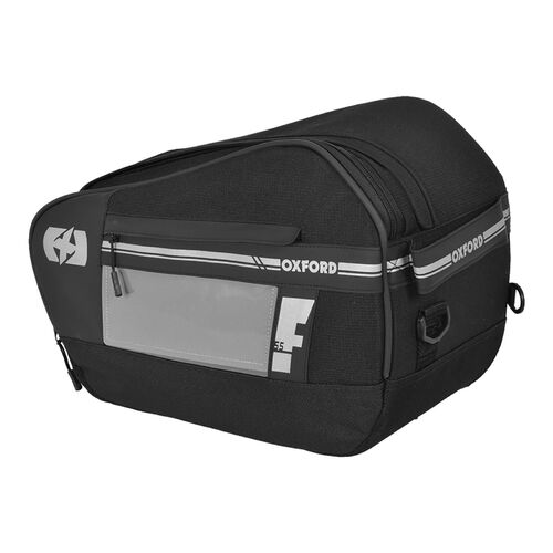 Oxford F1 Luggage P55 Sport Motorcycle Panniers Black