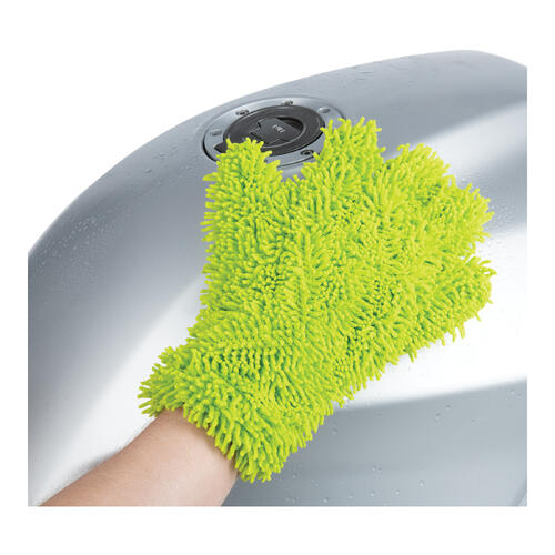 Oxford Motorcycle Microfibre Noodle Wash Glove Green