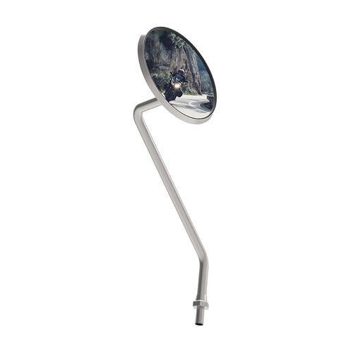 Oxford Deluxe Universal Motorcycle Mirror Left Chrome M10 x 1.25 Thread