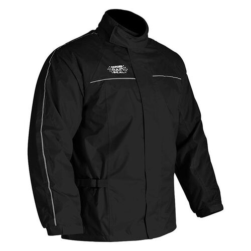 Oxford Rainseal Water Resistant Motorcycle Over Jacket Black 5XL