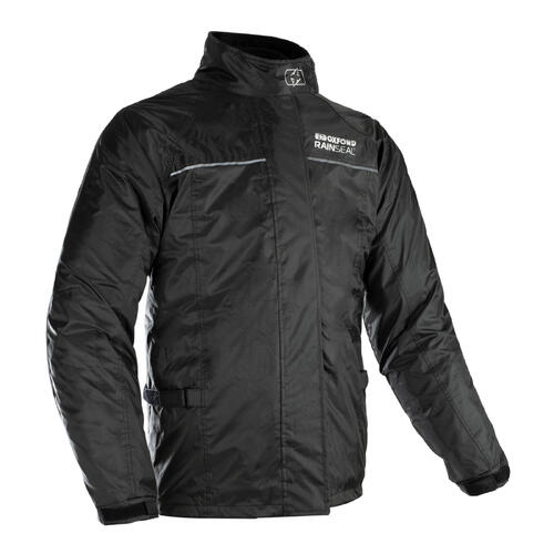 Oxford Motorcycle Rainseal Over Jacket Black 2XL