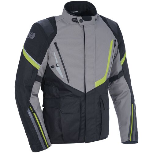 Oxford Montreal 4.0 Dry2Dry Mens Motorcycle Jacket Black Grey Fluro S