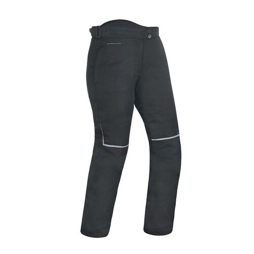 Oxford Dakota Stealth 2.0 Waterproof Ladies Motorcycle Pants Short Black 14
