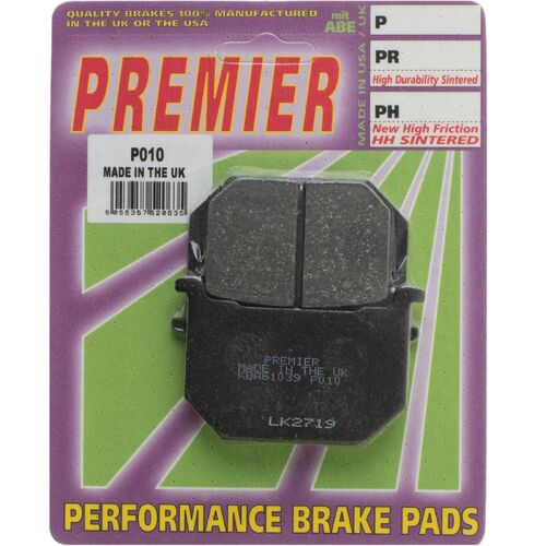 For Suzuki GS1100 1982-1985 Premier Front Disc Brake Pads Direct Replacement