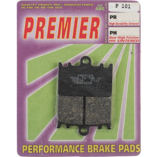 For Suzuki RGV250 1996-1999 Premier Front Disc Brake Pads Direct Replacement