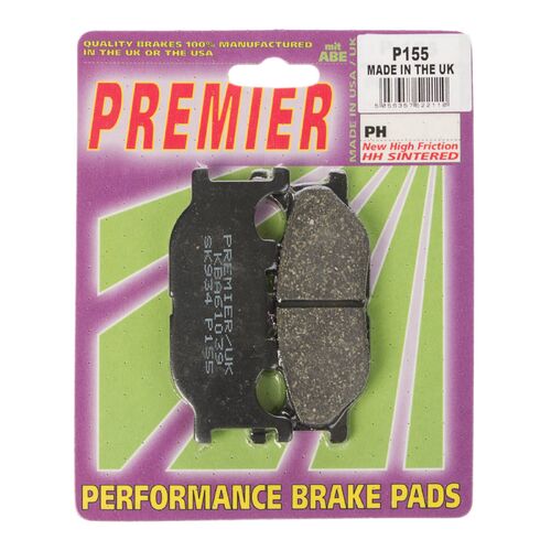 Yamaha XVS1100 DragStar Cust 1998-2014 Premier Front Brake Pads