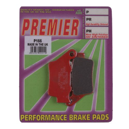 Aprilia Pegaso 650 Fact 2005 - 2011 Premier Rear Brake Pads