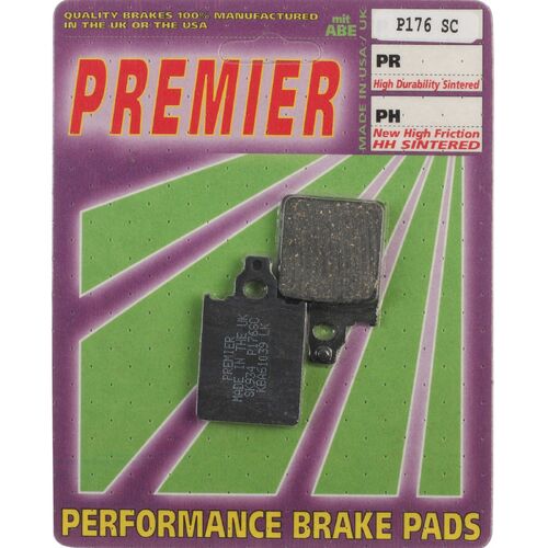 Honda ATC200X 1983 Premier Rear Disc Brake Pads Direct Replacement