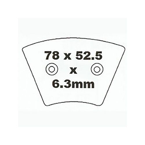 Harley Davidson FX 1200 1974-1977 Premier Front Disc Brake Pads