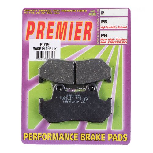 Honda GL1100A 1982-1983 Premier Front Disc Brake Pads Direct Replacement