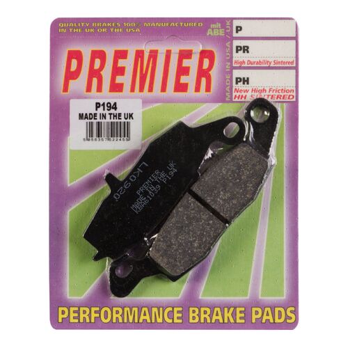 Kawasaki ER6F ABS 2014-2016 Premier Right Front Disc Brake Pads