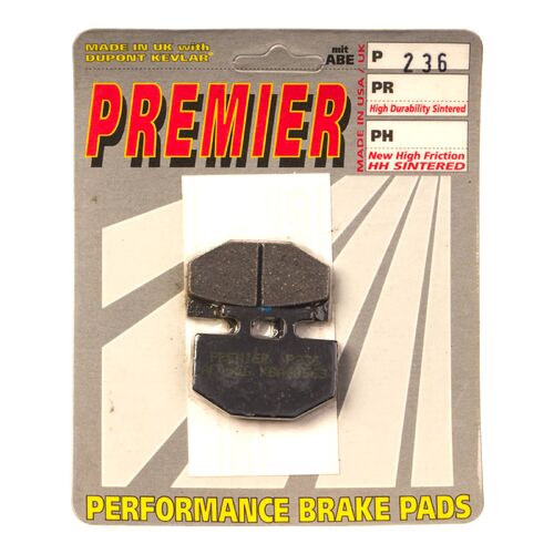 Honda NH125 Lead 1986-1987 Premier Front Disc Brake Pads Direct Replacement
