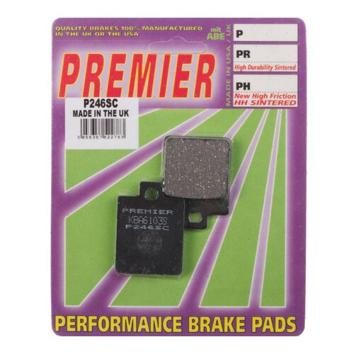 Piaggio Zip 50 2 stroke 2006-2020 Premier Front Disc Brake Pads