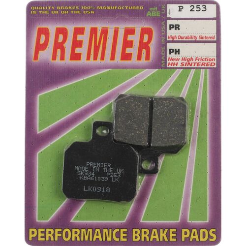Aprilia RSV4 Fact 2009 - 2014 Premier Rear Brake Pads