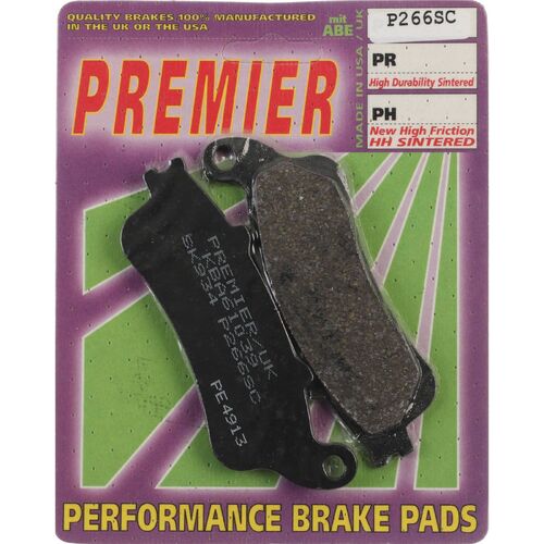 Honda NSS250 2000-2004 Premier Front Disc Brake Pads Direct Replacement