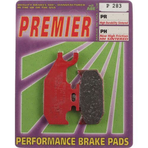 Can-Am Quest 650 2002-2004 Premier Rear Disc Brake Pads Direct Replacement