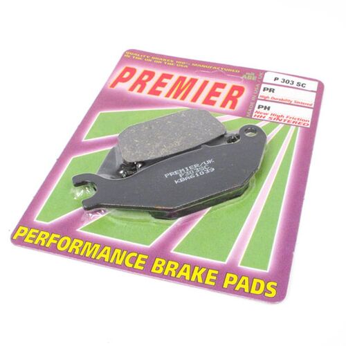 Yamaha MW125 - Tricity 2015-2019 Premier Rear Disc Brake Pads