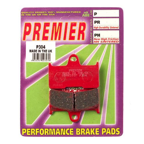 CF Moto X6 TerraLander 2011-2012 Premier Rear Disc Brake Pads