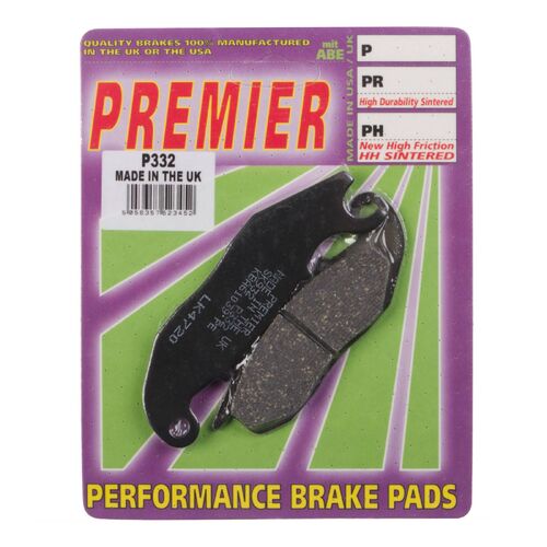 Honda CBR125R 2005-2015 Premier Front Disc Brake Pads Direct Replacement