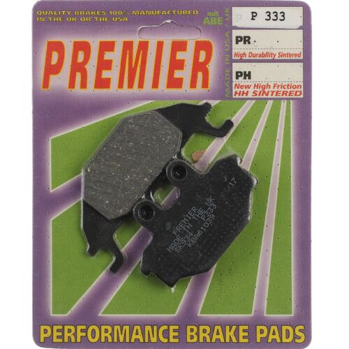 Kymco UVX 450i 2016-2020 Premier Rear Disc Brake Pads Direct Replacement