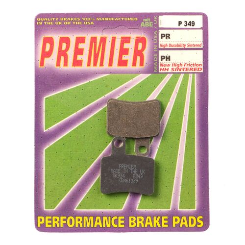 Beta 250 Rev 2T 2005-2008 Premier Rear Disc Brake Pads Direct Replacement