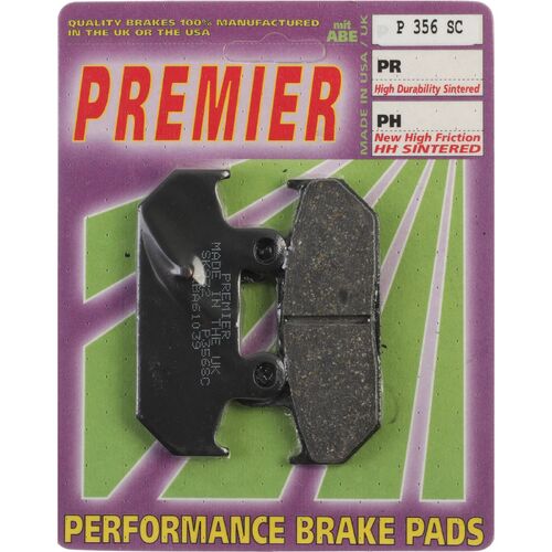 For Suzuki AN650A BurgMan 2007-2017 Premier Rear Disc Brake Pads