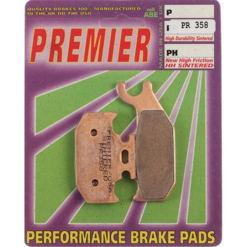 For Suzuki LTA400 King Quad 2X4 2008-2015 Premier Left Front Brake Pads