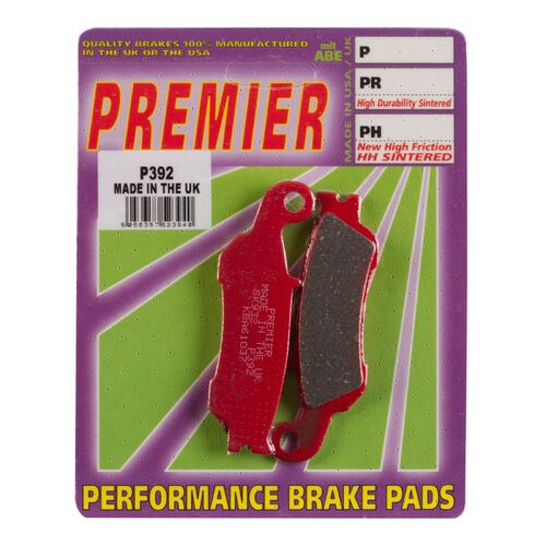 Yamaha YZ250X 2016-2021 Premier Front Disc Brake Pads Direct Replacement