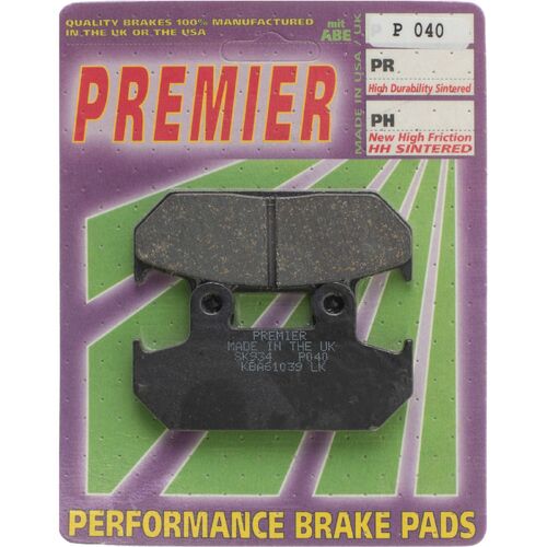 Honda VFR750F RC24 1986-1987 Premier Front Disc Brake Pads Direct Replacement