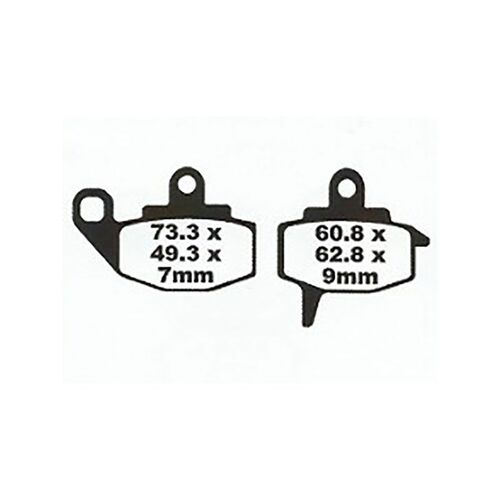 Kawasaki KX250 1987-1988 Premier Front Disc Brake Pads Direct Replacement