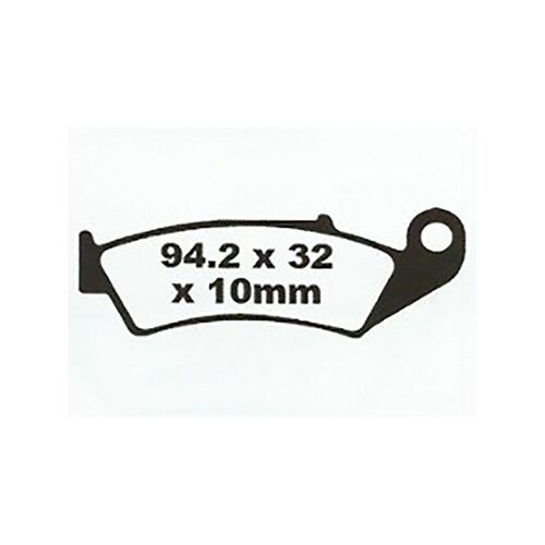 Honda VFR750R RC30 1988-1993 Premier Rear Disc Brake Pads Direct Replacement