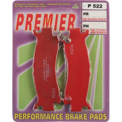 Honda SXS1000 3 Pioneer 2016-2022 Premier Left Front Brake Pads