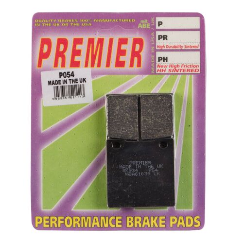 Kawasaki ZXR400 1989-1991 Premier Rear Disc Brake Pads Direct Replacement