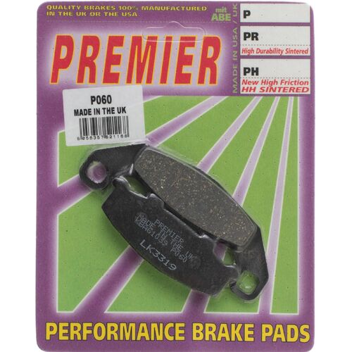 Kawasaki KR250 KR-1 1988 Premier Front Disc Brake Pads Direct Replacement