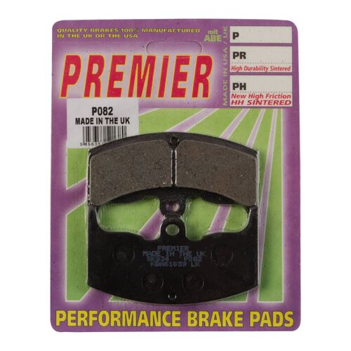 Honda CBX550F 1982-1984 Premier Front Disc Brake Pads Direct Replacement