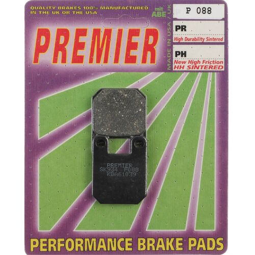 Sherco Trials ST2.0 1999-2005 Premier Front Disc Brake Pads Direct Replacement