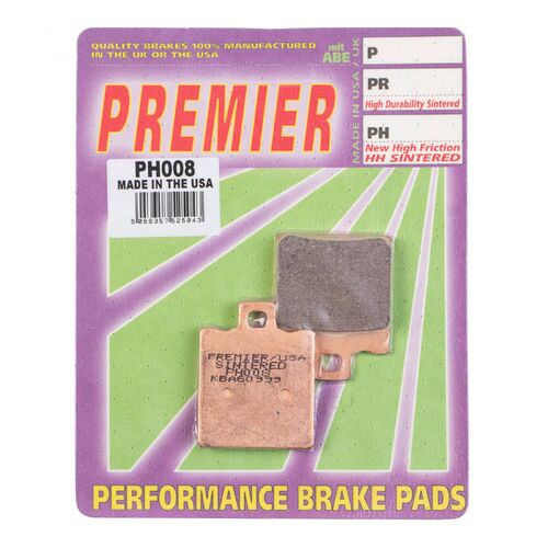 Ducati 998 S 2002-2004 Premier Sintered Rear Disc Brake Pads