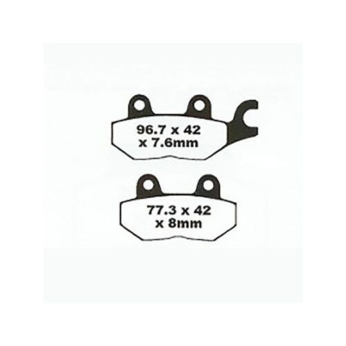 Triumph Trident 750 1995-1997 Premier Sintered Right Rear Brake Pads