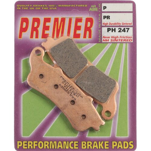 Honda GL1800 Luxury 2015 Premier Sintered Front Disc Brake Pads