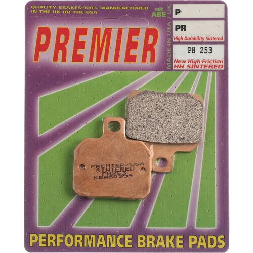Aprilia RSV4 Fact 2009 - 2013 Premier Sintered Rear Brake Pads