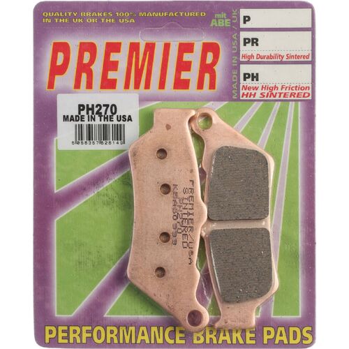 BMW R1200GS 2013-2019 Premier Sintered Rear Disc Brake Pads Direct Replacement