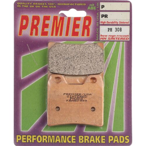 Yamaha FZS1000S Fazer 2001 Premier Sintered Rear Disc Brake Pads