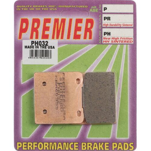 For Suzuki GSXR1100 1986-1988 Premier Sintered Front Brake Pads