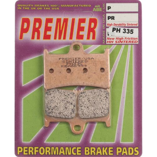 Yamaha MXT850 Niken 2019-2020 Premier Sintered Front Brake Pads